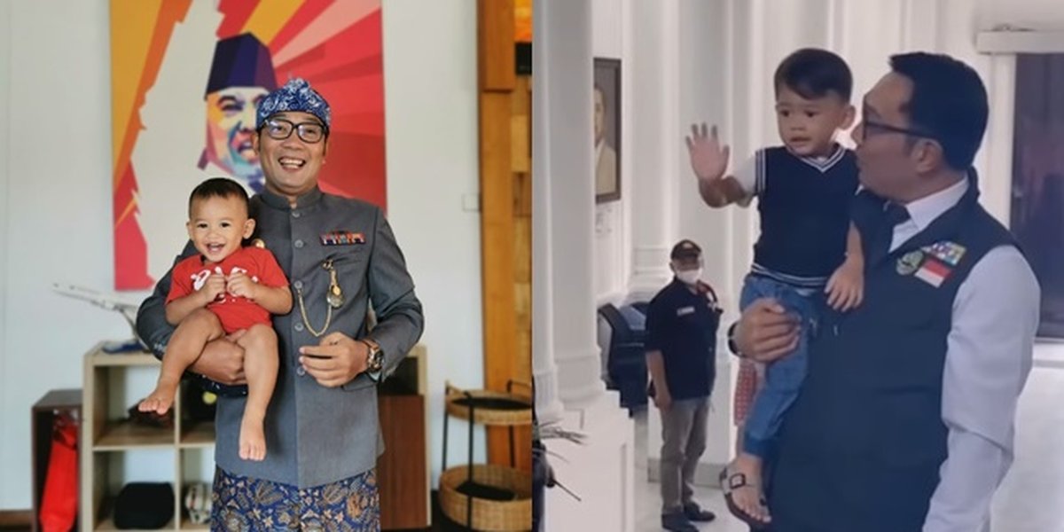8 Sweet Moments of Ridwan Kamil and Arkana, His Adopted Son, Becoming a Source of Comfort in Times of Sadness and Loss
