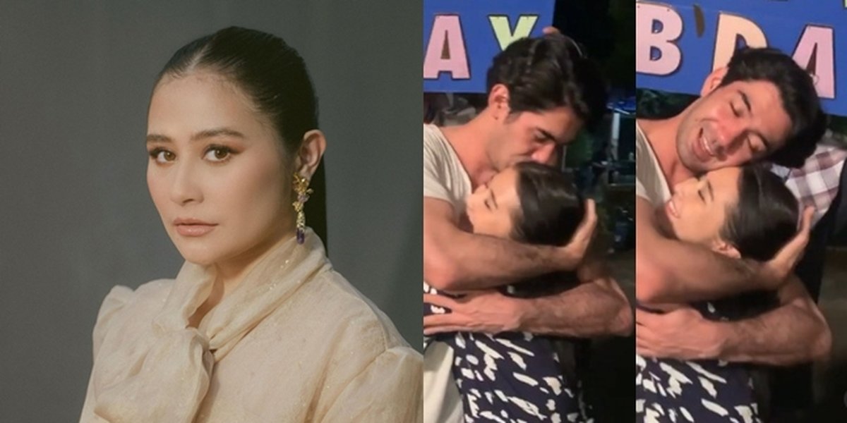 8 Moments of Prilly Latuconsina's Birthday Celebration that Make People Emotional, Kissed by Reza Rahadian - Receives Giant Billboard Surprise