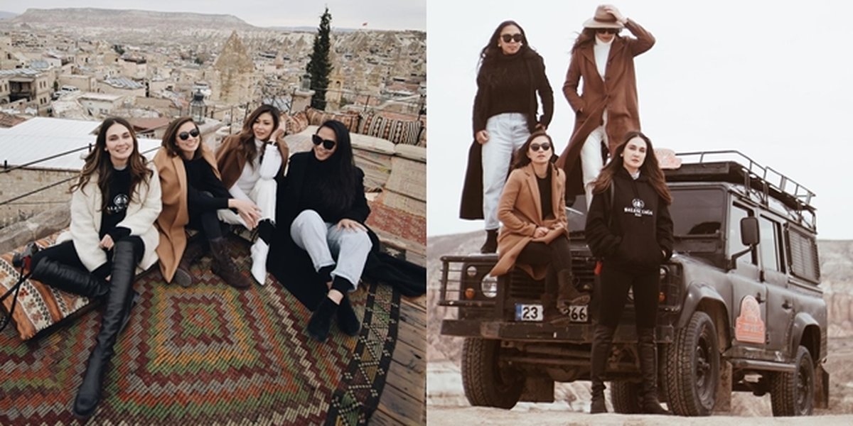 8 Exciting Moments of Luna Maya's Journey in Turkey, Failed to Ride a Hot Air Balloon - Mistaken for Bromo