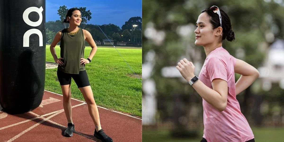 8 Moments of Sheryl Sheinafia with Her Hobby of Running, Living Healthy and Still Looking Cool!