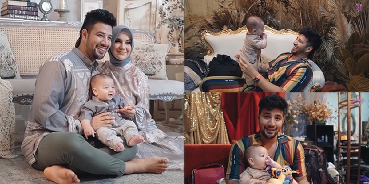 8 First Photoshoot of Irish Bella and Ammar Zoni with Baby Air, Cute and Adorable Baby Air's Face Steals Attention