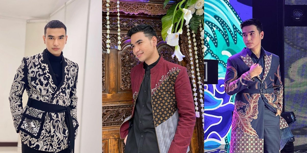 8 Charms of Dangdut Singer Hari Putra in Batik-Patterned Suits, Inspiring Stylish OOTD for Weddings
