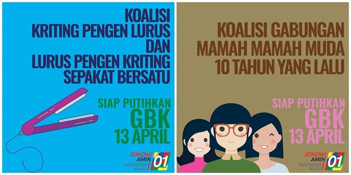 8 Hilarious Coalition Posters, Competing with Nurhadi-Aldo