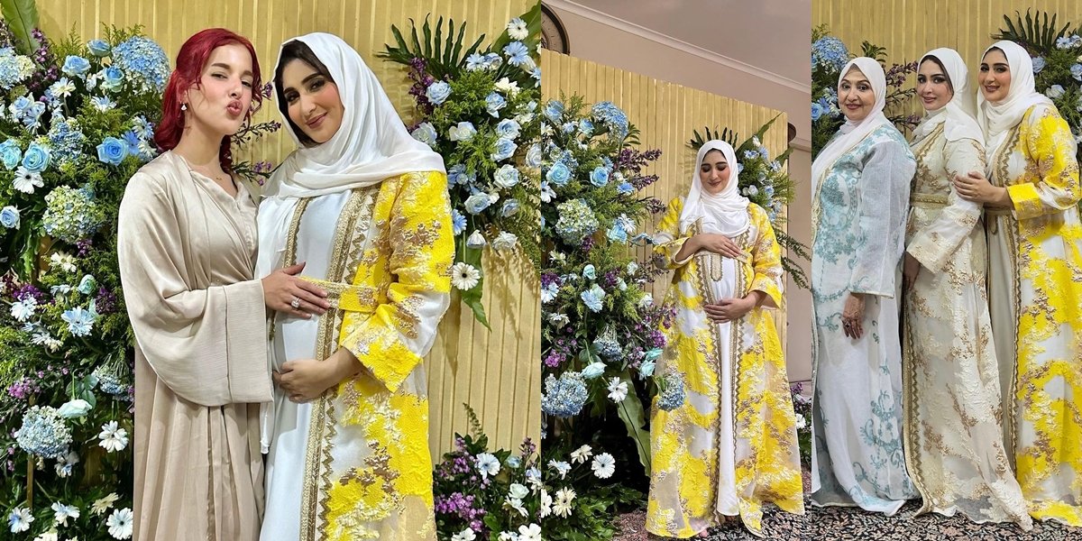 8 Pictures of Tania Nadira's Fourth Pregnancy at 4 Months, Held Luxuriously at Home - Babybump Starting to Show