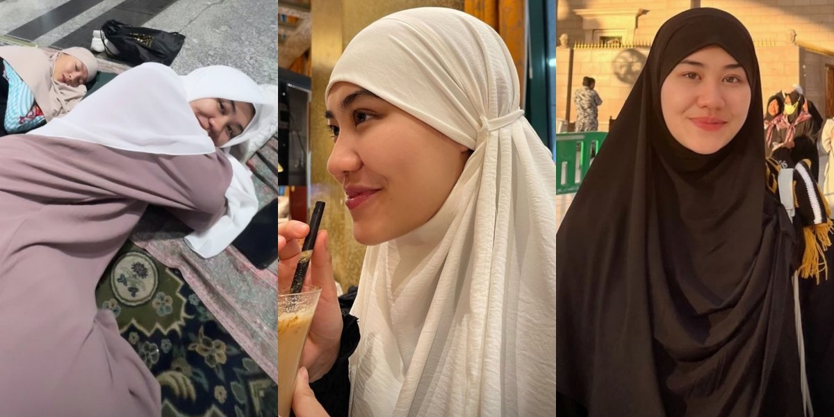 8 Portraits of Aaliyah Massaid in Medina, Willing to Sleep on the Mosque Courtyard Awaiting Prayer Times - Shedding Tears of Emotion Visiting Raudhah