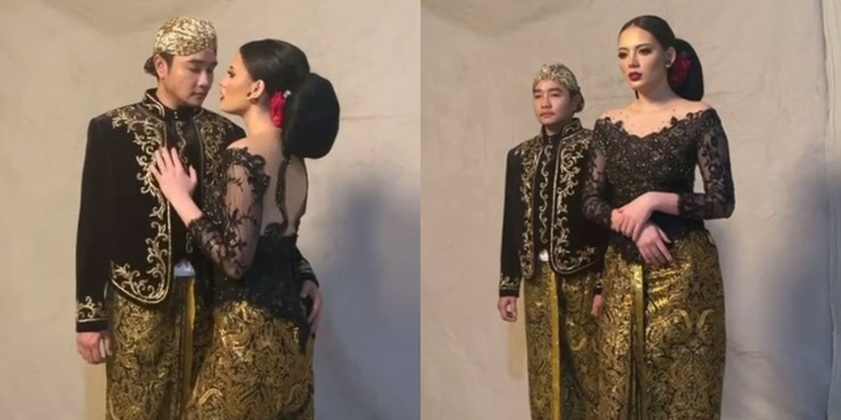 8 Photos of Abash, Lucinta Luna's Ex-Boyfriend and New Boyfriend Do a Photoshoot Wearing Javanese Traditional Clothing, Pre-wedding Photos?