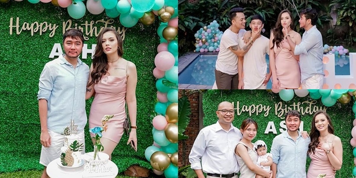 8 Photos of Abash, Lucinta Luna's Ex, Showing Intimate Kisses with Boyfriend on Birthday, Flooded with Criticisms from Netizens