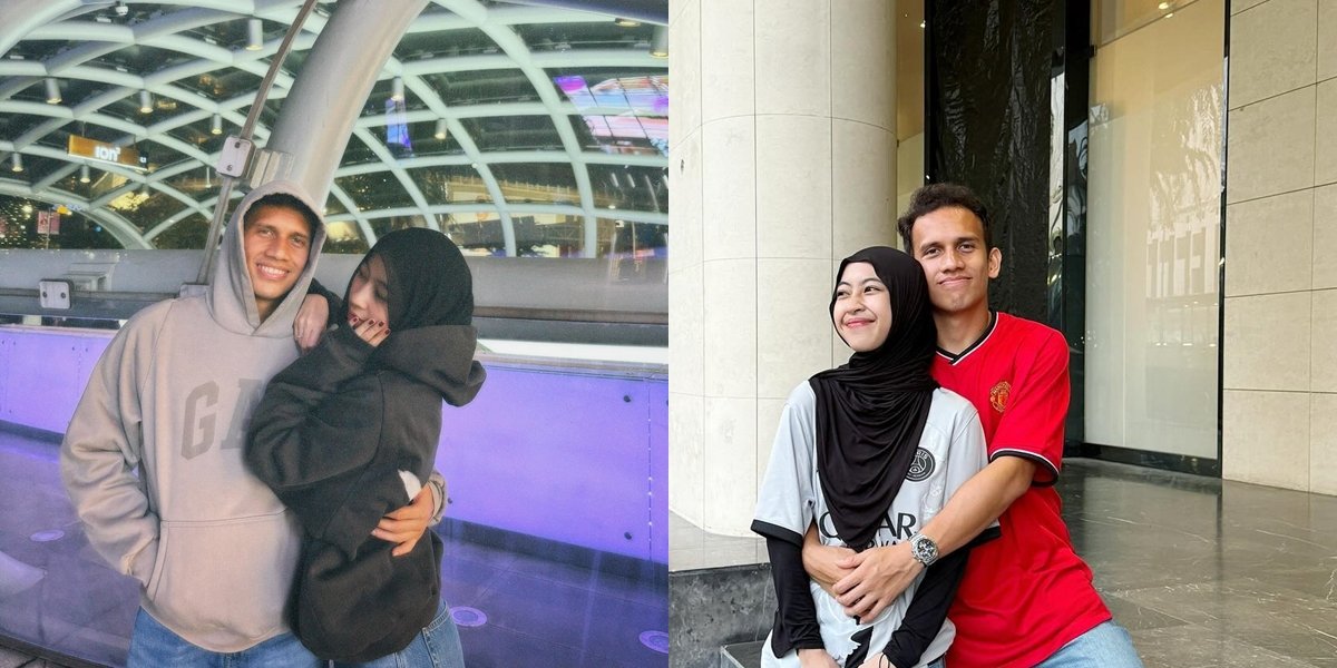 8 Pictures of Adiba Khanza & Egy Maulana Fikri Getting More Intimate After Marriage, Called the Halal Version of Dating