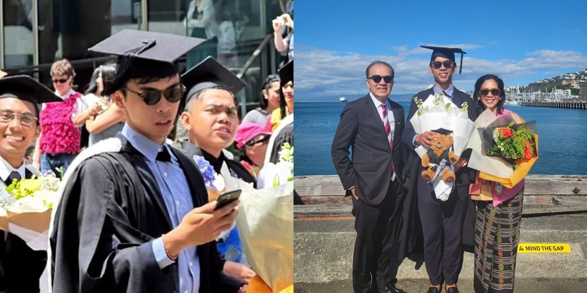 8 Portraits of Adjani Yahya, Tantowi Yahya's Son, Graduating from Victoria University of Wellington, Expected to Follow in His Father's Footsteps as Ambassador