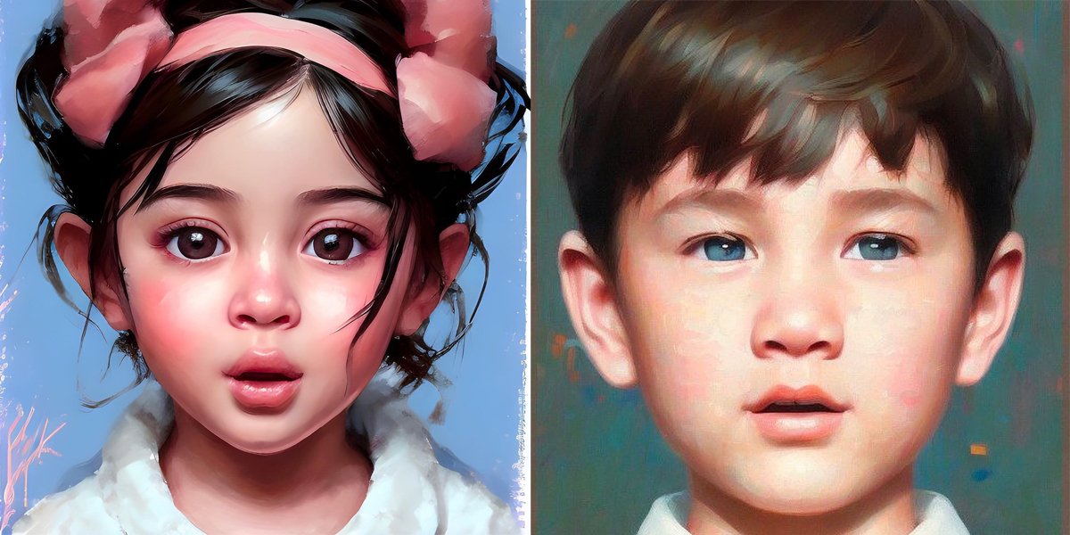 8 Portraits of Indonesian Celebrity Kids' AI Avatars, from Rafathar's Visual to Baby Guzel's That Successfully Makes Netizens Fall in Love