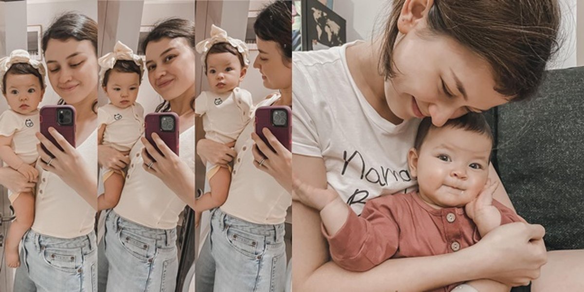 8 Pictures of Aisyah, Kimberly Ryder's Second Daughter, with a Very Western Face, Inheriting British Blood from Her Mother