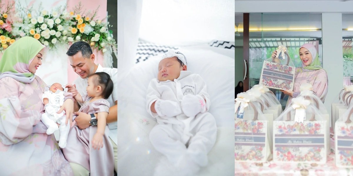 8 Portraits of Zaskia Gotik's Youngest Child's Aqiqah, Full of Happiness - Her Nursing Appearance Flooded with Praise