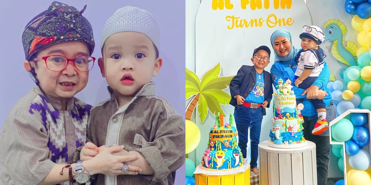 8 Portraits of Al Fatih, Daus Mini's Unnoticed Child, Son from the Third Marriage - Now Already 1 Year Old