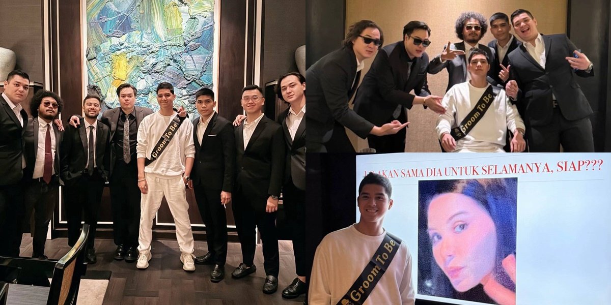 8 Photos of Al Ghazali Receiving a Surprise Bro-dal Shower Ahead of His Wedding with Alyssa Daguise