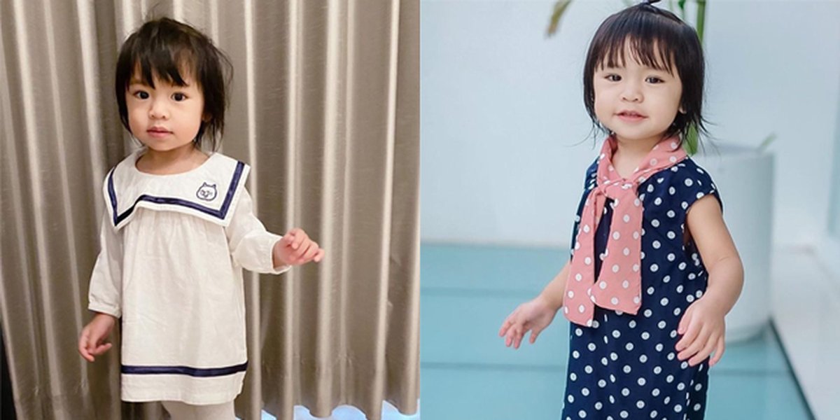 8 Potraits of Alea, Raditya Dika's Adorable Child, Dubbed as the Korean Baby