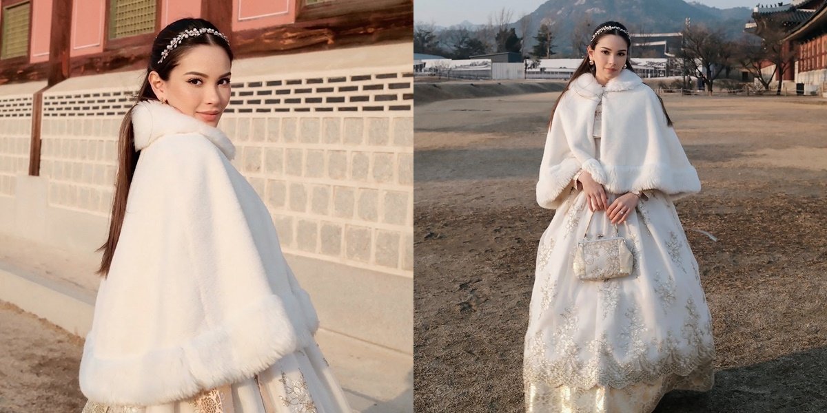 8 Photos of Alyssa Daguise in Hanbok, Looking Calm and Elegant, Receiving Many Compliments