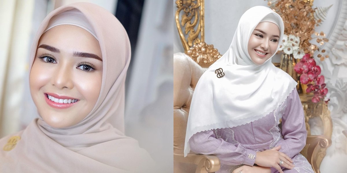 8 Portraits of Amanda Manopo Wearing Hijab Again, This Time Quoting Quranic Verses About Patience