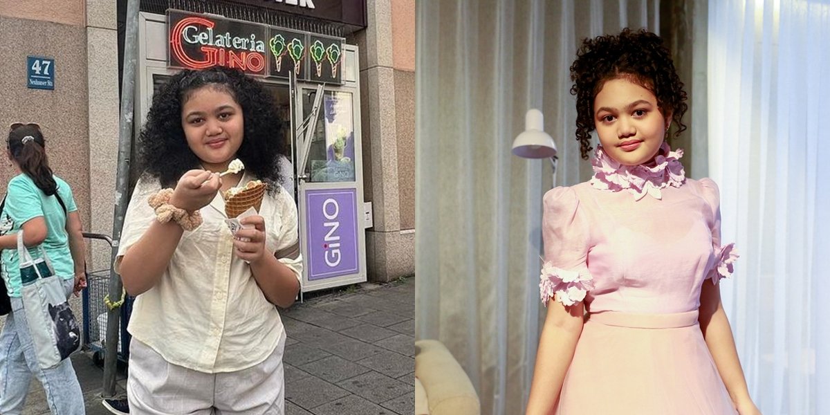 8 Portraits of Amora Putri Krisdayanti who is Now Getting Slimmer, Ready to Follow Her Mother's Success - Beautifully Maintaining Curly Black Hair