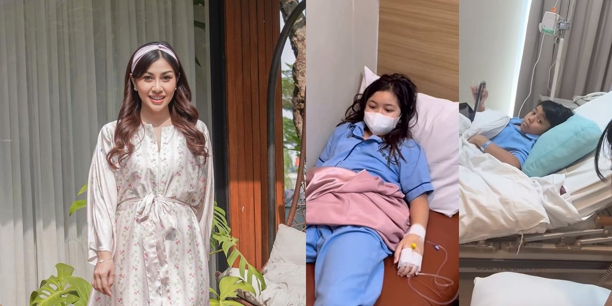 8 Portraits of Nisya Ahmad's Children Taken to the Hospital Due to High Fever, Not Suffering from Dengue Fever - Initially Unable to Get a Room 