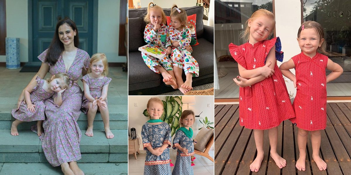 8 Photos of Marissa Nasution's Mixed-Race Children Who are Often Mistaken for Twins Because They Love Wearing Matching Clothes, So Cute!