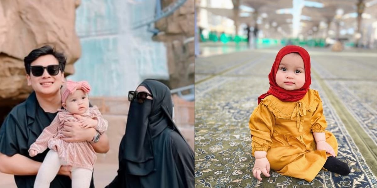 8 Pictures of Natta Reza's Child who Joined Umrah, Resemble an Arab Doll