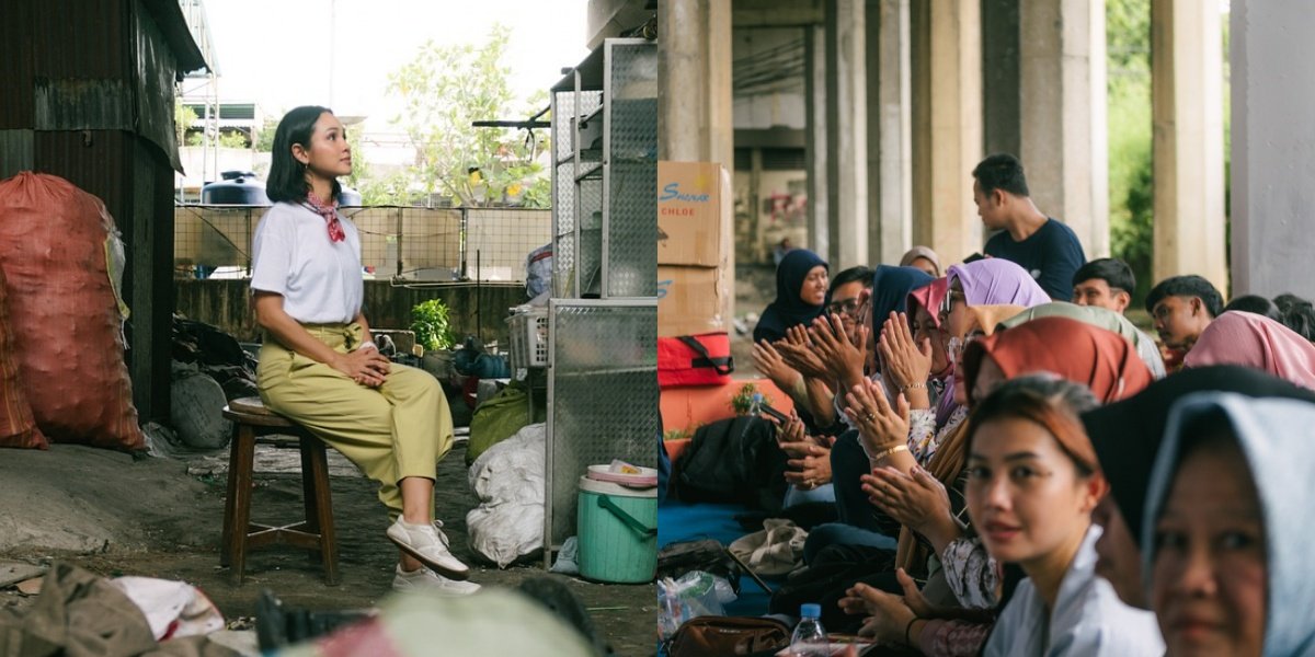 8 Portraits of Andien Opening a Free School Amidst the Pile of Garbage in Rawa Bebek, Flooded with Praise