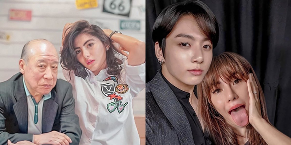8 Photos of Angela Lee with World Celebrities, From Grandpa Sugiono to Jungkook BTS