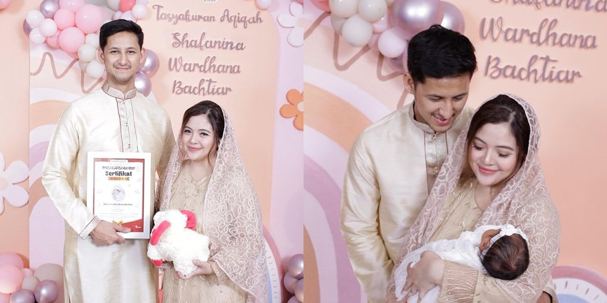 8 Portraits of Tasya Kamila's Second Child's Aqiqah, Whose Birth is Like a Miracle for Randy Bachtiar - Held Joyfully with Sweet Decorations