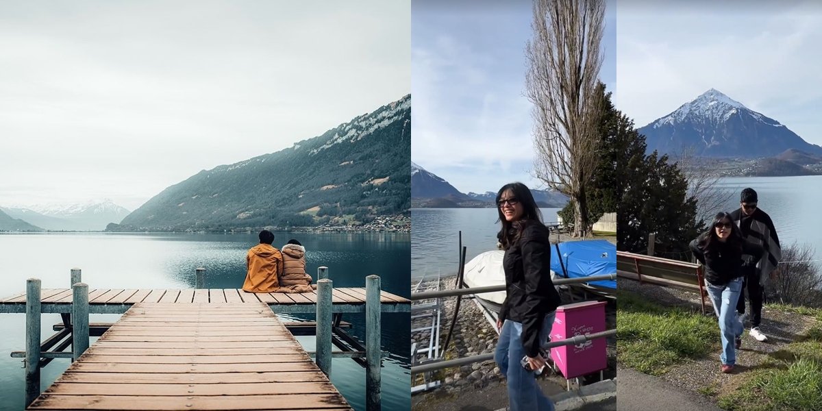 8 Photos of Ariel NOAH on Vacation in Europe, Inviting His Mother to Enjoy the Beautiful Views in Switzerland - Alleia Looks Stunning