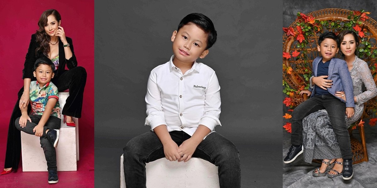 8 Portraits of Arkan Alvaro Suyitno, Shinta Bachir's Handsome Son, Who Receives Full Love from His Mother