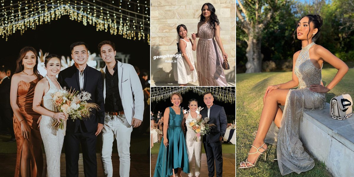 8 Photos of Celebrities Who Attended Gritte Agatha's Wedding Party, Gempi as Flower Girl - Brisia Jodie is Equally Beautiful
