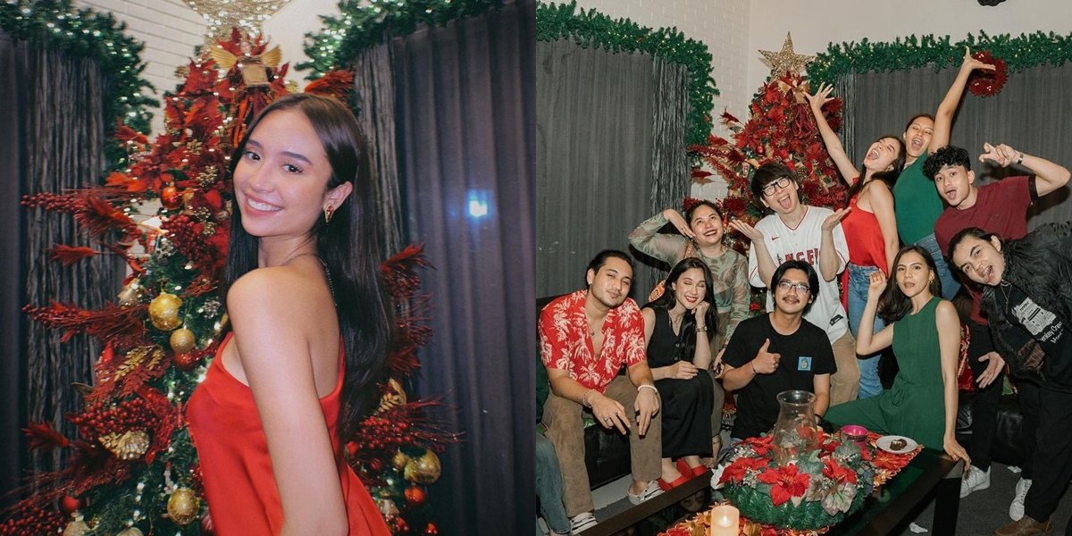 8 Photos of Asha Assuncao, Star of the Soap Opera 'DI ANTARA DUA CINTA', Celebrating Christmas with Friends, Looking Beautiful Despite Casual Attire