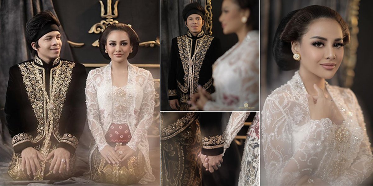 8 Photos of Aurel & Atta Halilintar Photoshoot Wearing Javanese Wedding Attire, Romantic Like Pre-wed!