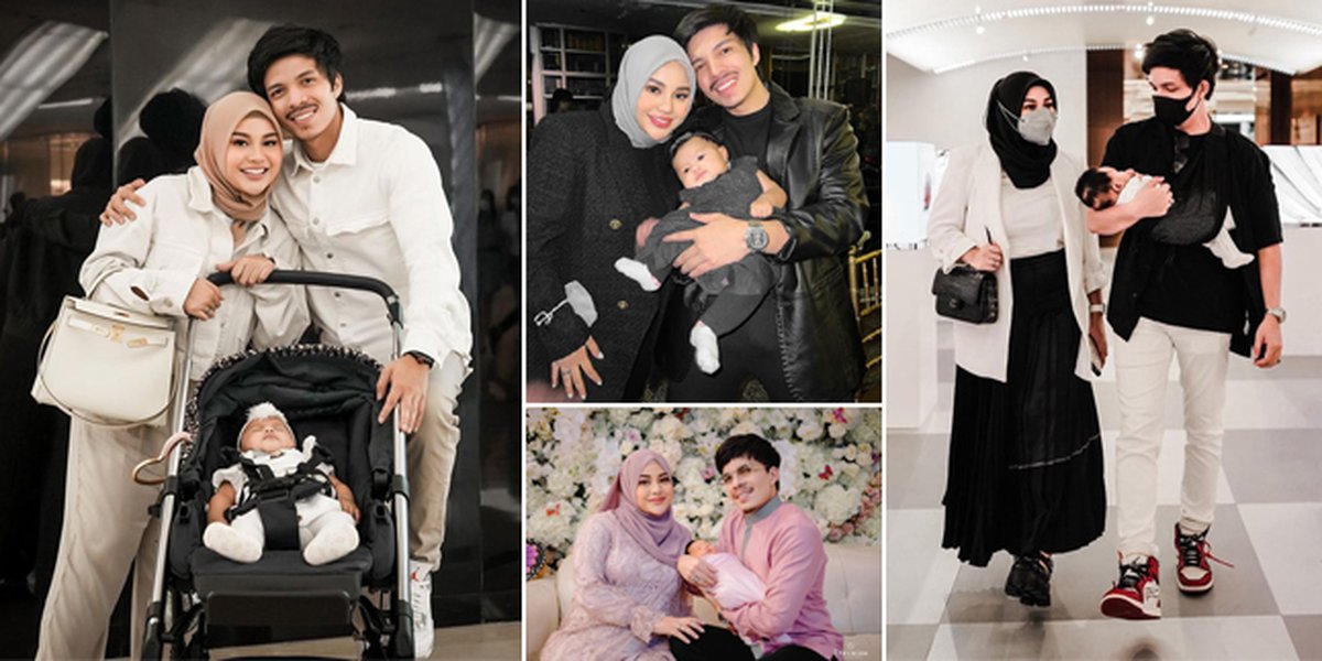 8 Photos of Aurel and Atta Halilintar Matching Outfits with Ameena, Compact and Adorable to Netizens
