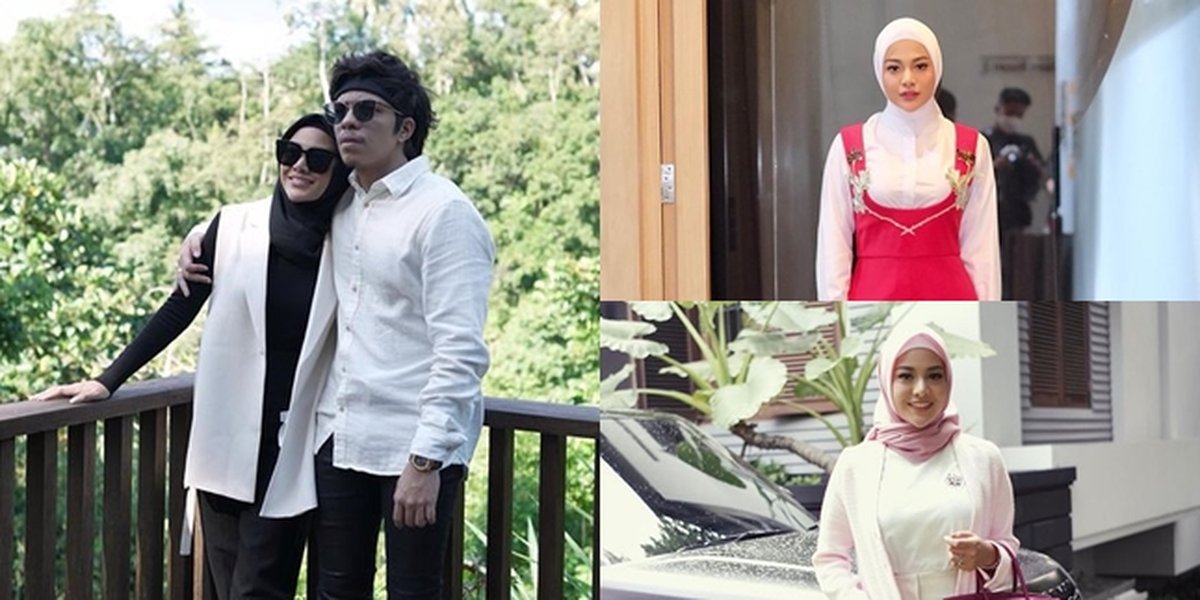 8 Portraits of Aurel Hermansyah Looking More Confident in Hijab After Marrying Atta Halilintar, Beautiful and Resembling Krisdayanti