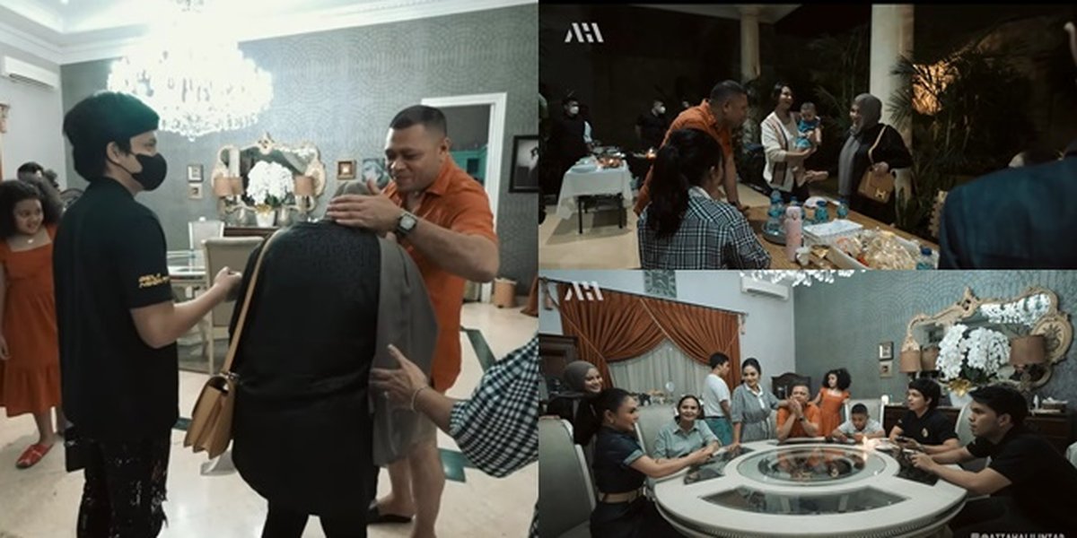 8 Portraits of Aurel Hermansyah Bowing to Raul Lemos, the Forehead of the Pregnant Woman Kissed Warmly - Making Netizens Cry Touching