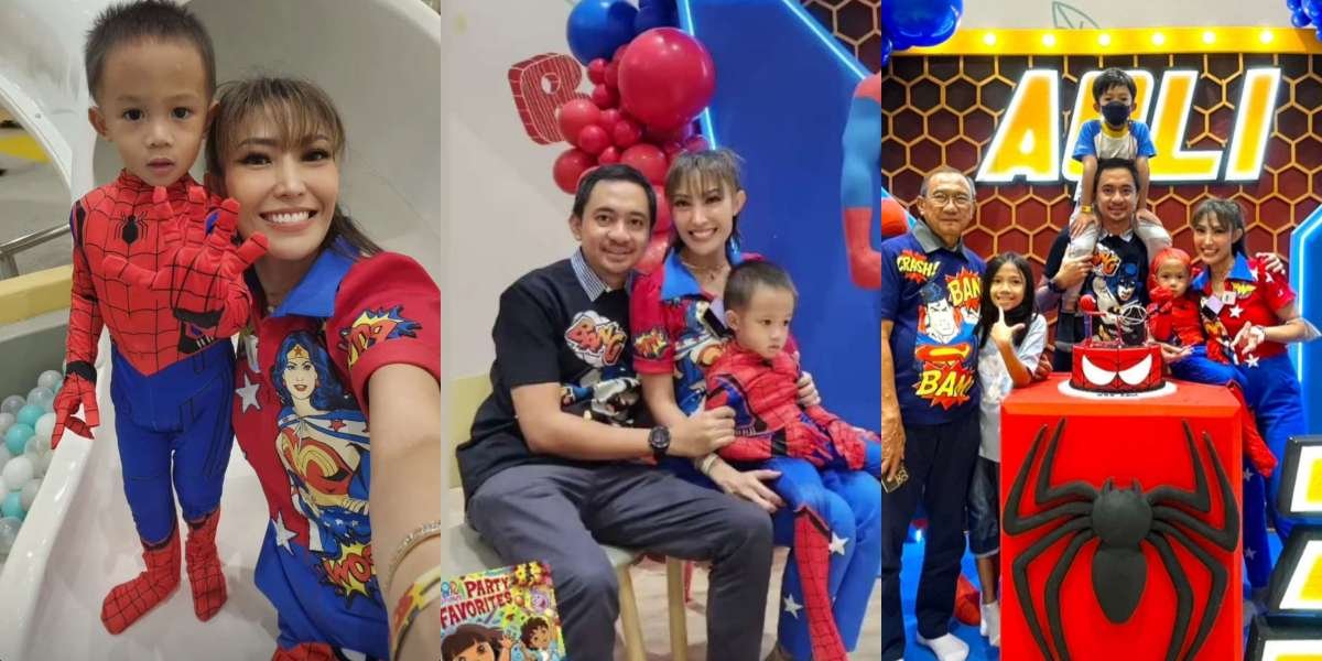 8 Portraits of Ayu Dewi and Regi Datau Celebrating Their Child's Birthday Together Amidst the Issue of Her Husband's Infidelity, Always Smiling - Seen Harmonious