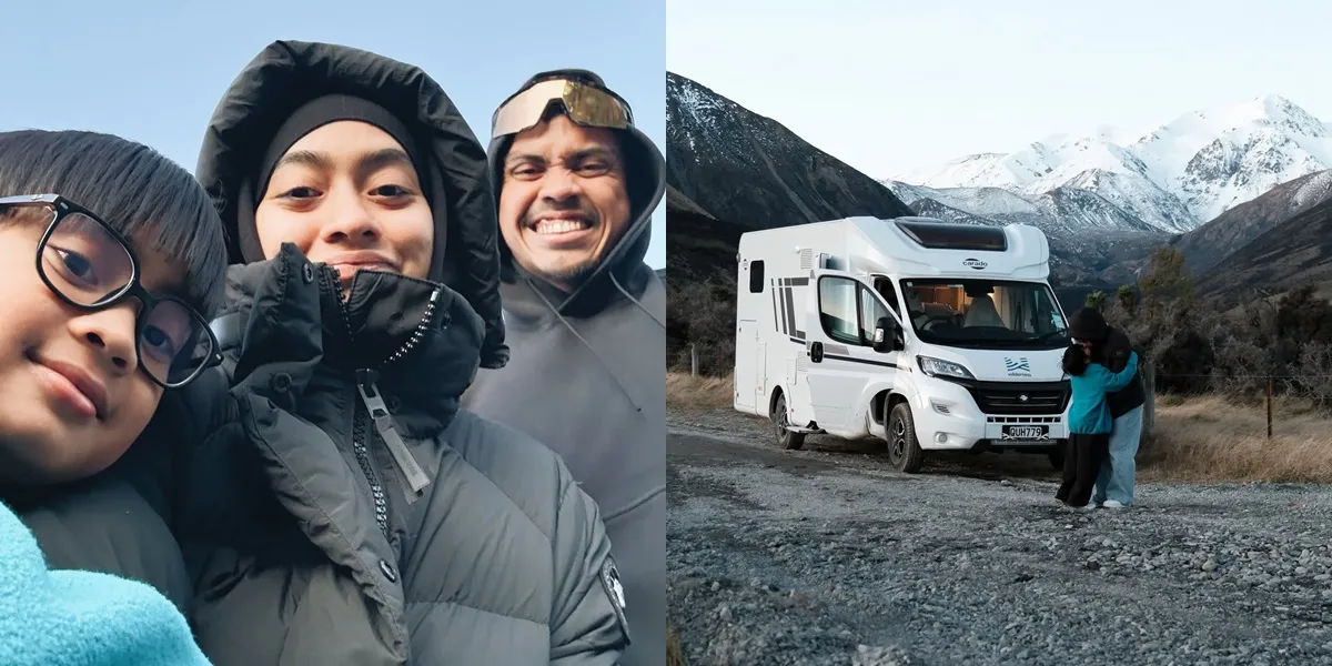 8 Photos of Ayudia Bing Slamet's Vacation to Lake Coleridge with Family, Exploring New Zealand