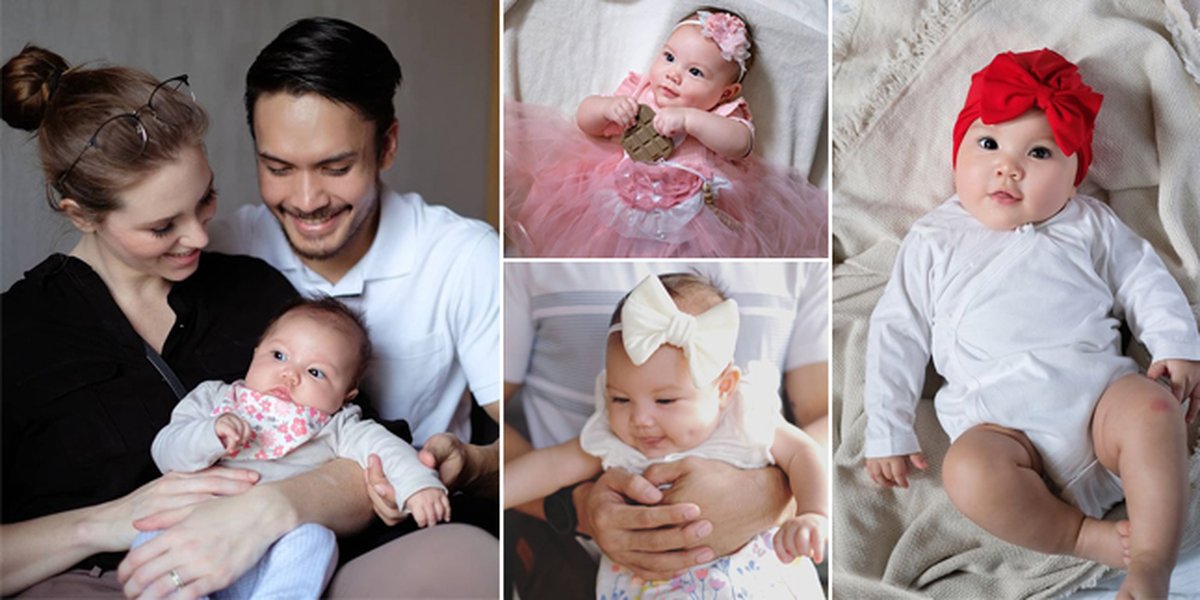8 Portraits of Baby Blair, Randy Pangalila's Child who has a Western Face and as Beautiful as her Mother