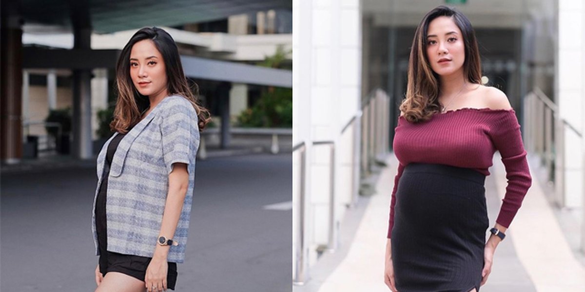 8 Beautiful Baby Bump Photos of Gina Meidina, a Charming Selebgram from Jogja, Still Beautiful and Captivating with a Growing Belly