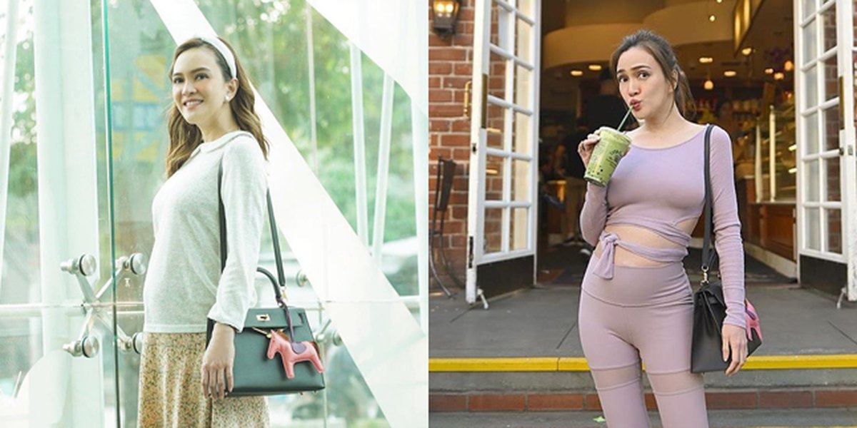 8 Portraits of Baby Bump Shandy Aulia, Still Charming Despite the Growing Belly