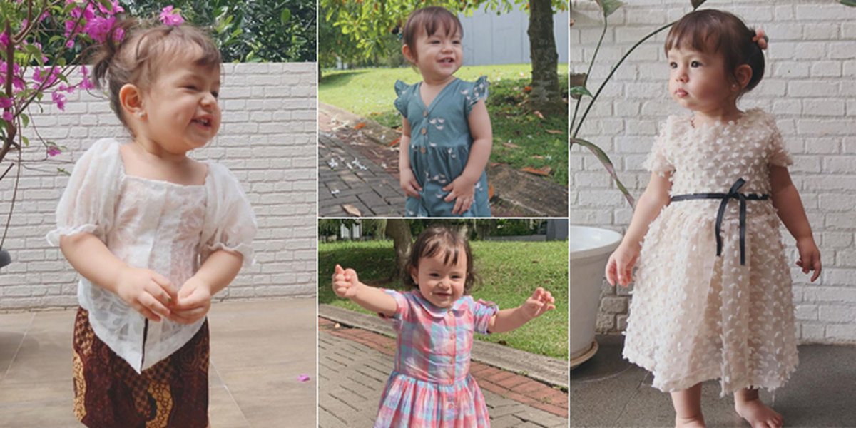 8 Portraits of Baby Chloe, Asmirandah's Little Princess who is Getting More Beautiful Like a Princess - Already Stylish Since Birth