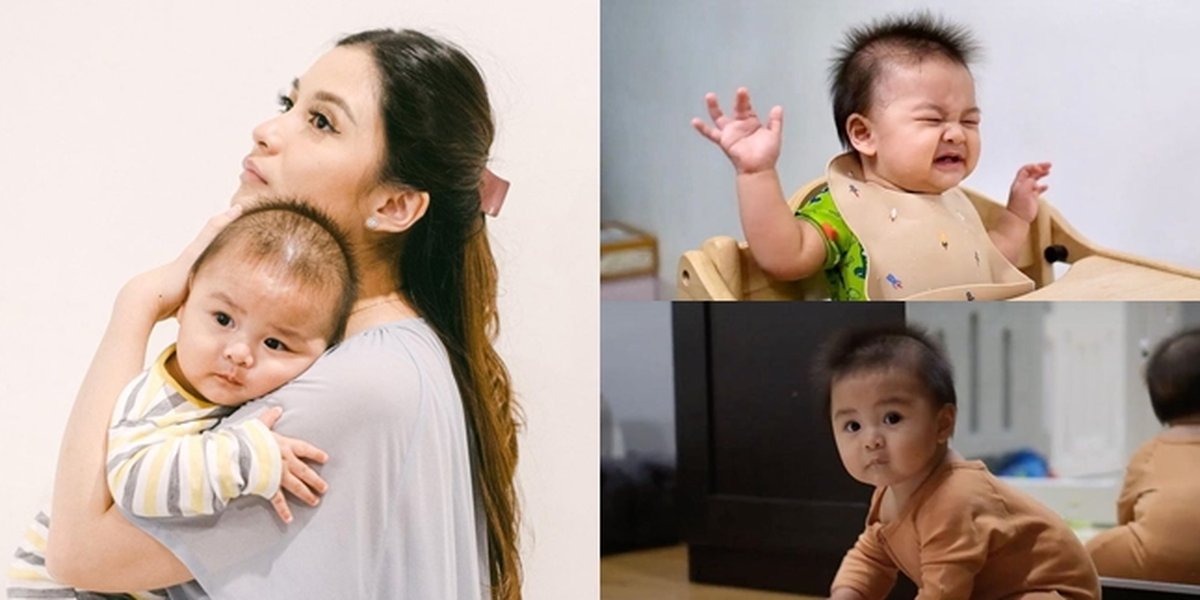8 Portraits of Baby Dante, Chelsea Olivia's Youngest Child, who is Getting Cuter, His Spiky Hair Makes Netizens Even More Fond