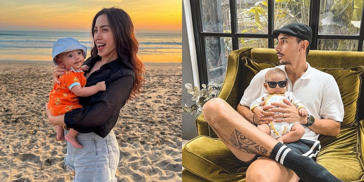 8 Photos of Baby Don, Jessica Iskandar's Son, who is Getting Handsome and Resembles Vincent Verhaag, Beautiful Eyes and Lips that Attract Attention and Make People Amazed
