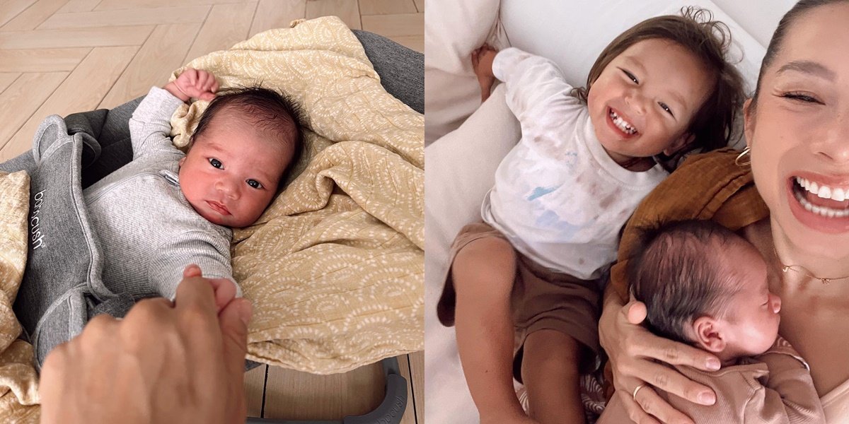8 Portraits of Baby Kiro, Jennifer Bachdim's Fourth Child, Handsome Face Resembling His Father - Now 1 Month Old