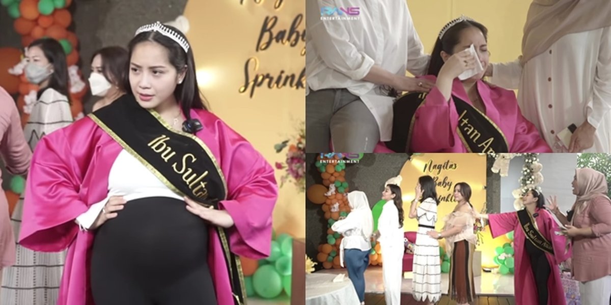 8 Photos of Nagita Slavina's Baby Sprinkle that were Celebrated Joyfully, the Surprise Made Everyone Cry - Attended by Aurel and Lesti