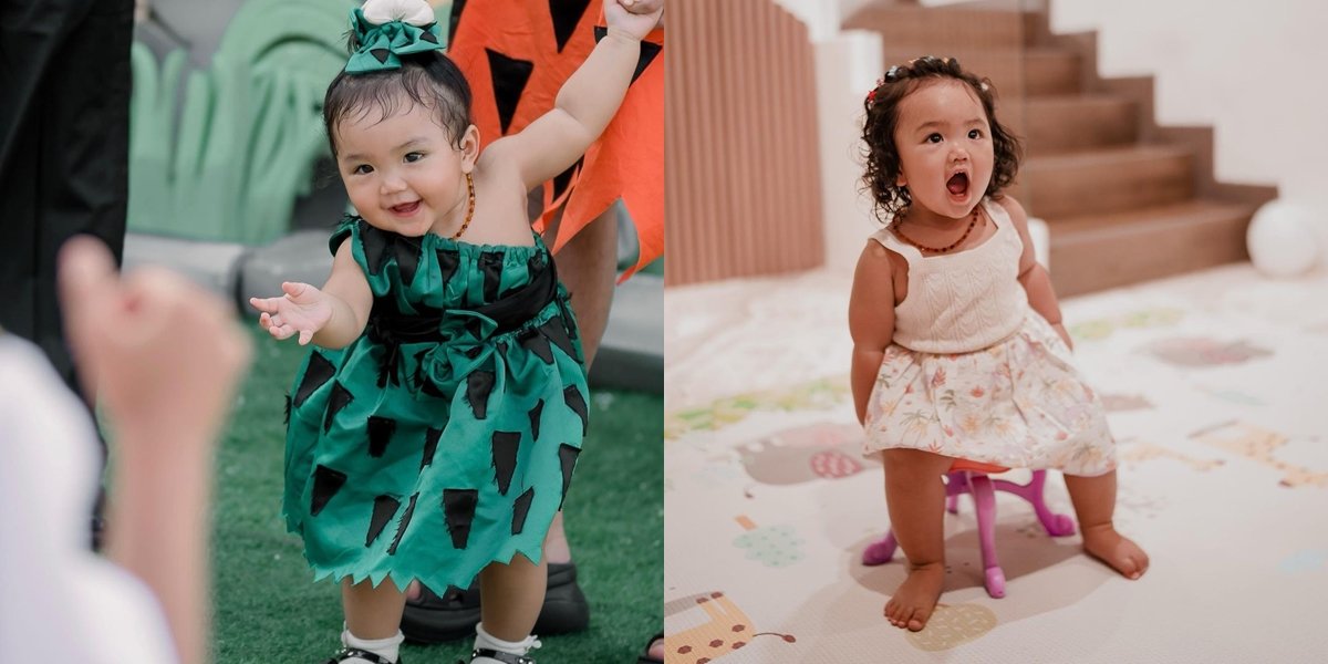 8 Pictures of Baby Xarena, Siti Badriah and Krisjiana's Child, Who is Getting Cuter and More Adorable, Held by Her Mother While Dancing - Like a Doll