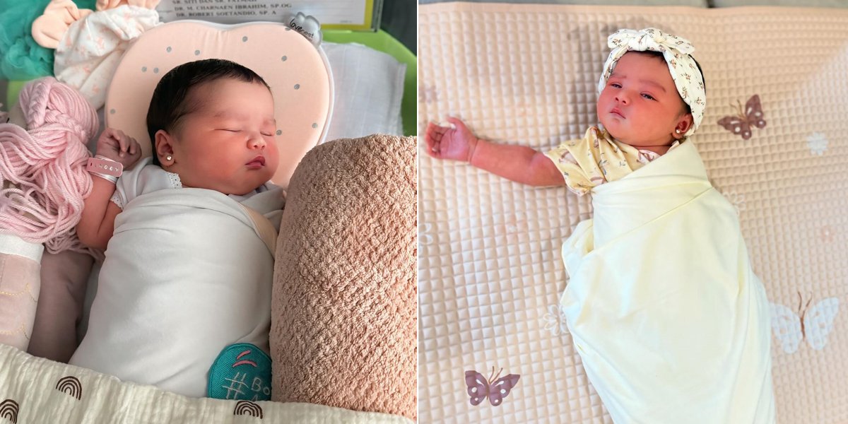 8 Photos of Baby Zeya, Child of Tengku Dewi Putri & Andrew Andika, Very Beautiful with a Caucasian Face