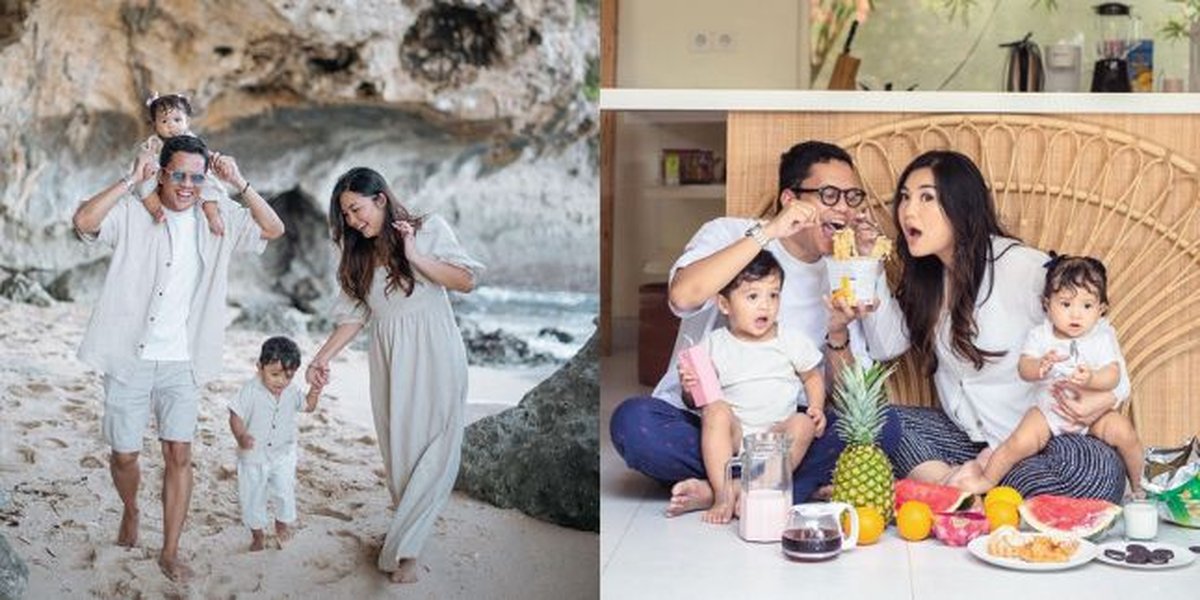 8 Portraits of Happy and Harmonious Influencer Arief Muhammad's Family, Many People's Role Model