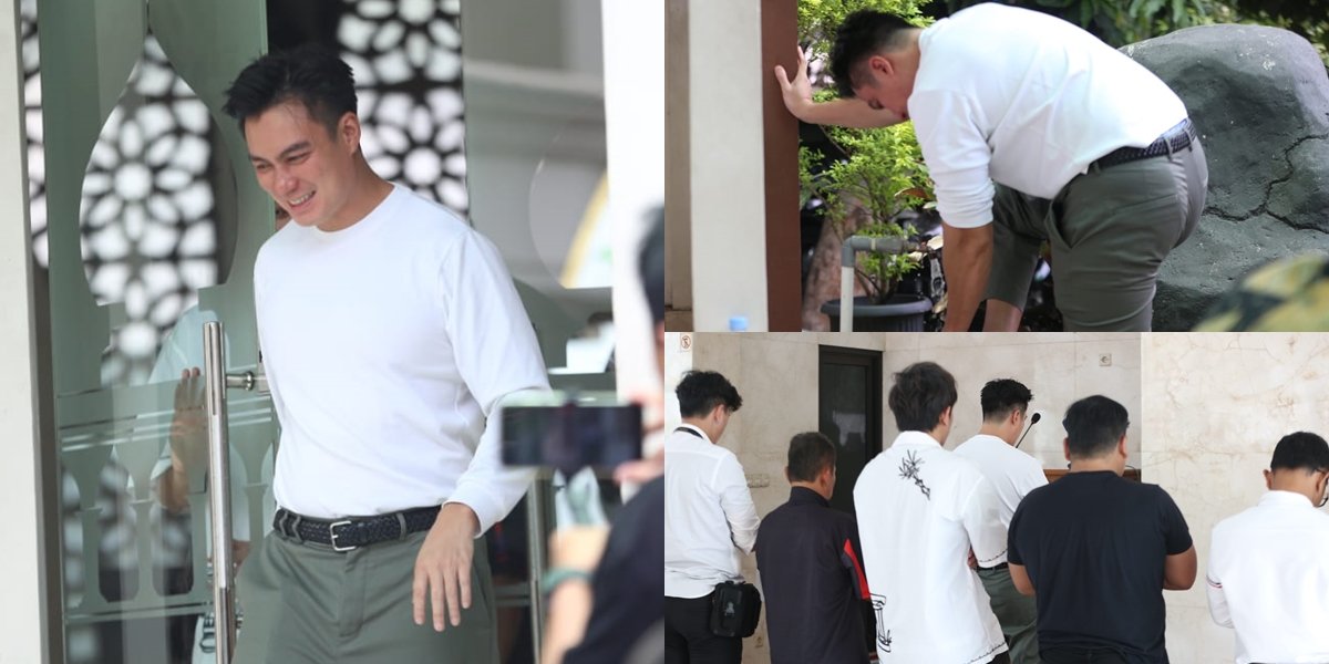 8 portraits of Baim Wong as an Imam Before Undergoing Mediation Session with Paula Verhoeven, Holding Evidence of Alleged Infidelity